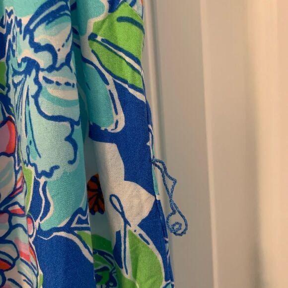 Lilly Pulitzer Maya Worth Cap Sleeve Dress Size Medium - Picture 4 of 7
